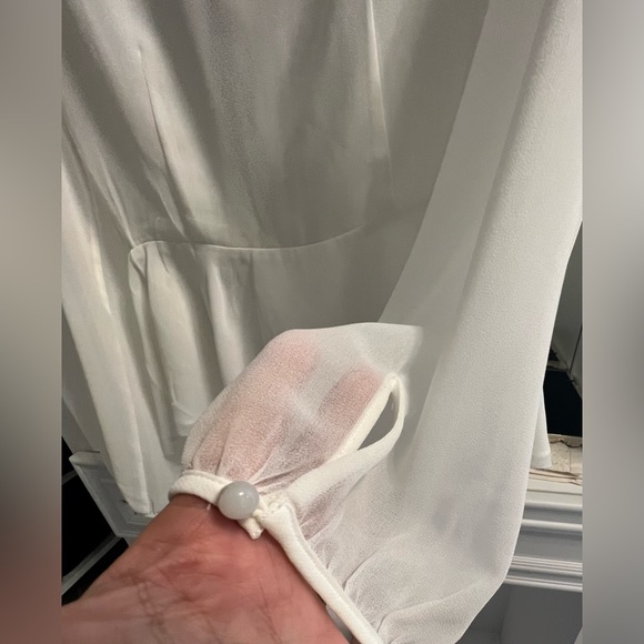 Wilfred white Wrap blouse - Picture 4 of 4